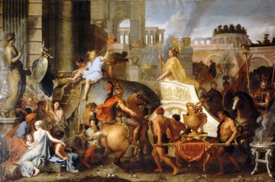 The Triumph of Alexander by Charles Le Brun